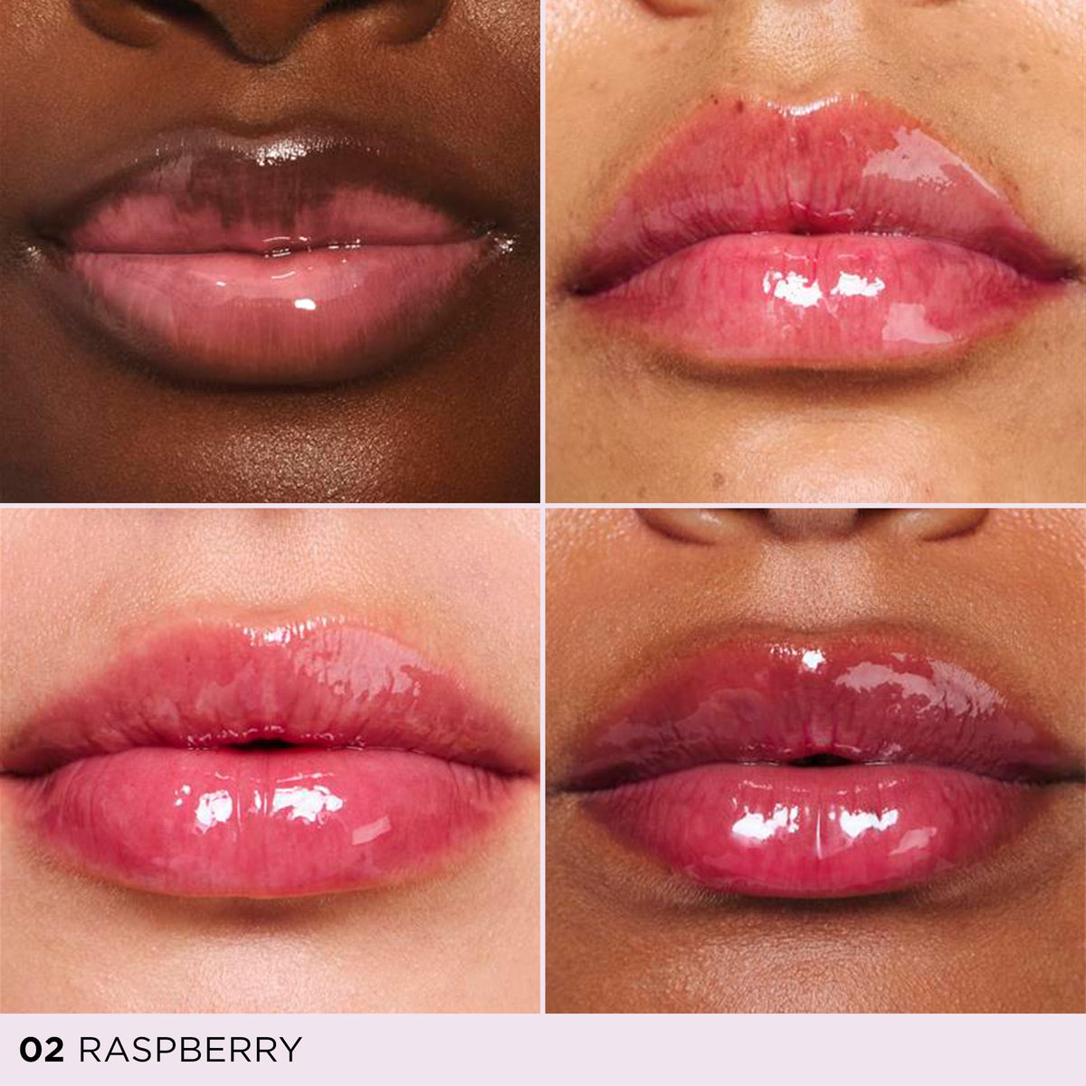 Clarins Lip Comfort Oil color swatch shows a glossy finish.