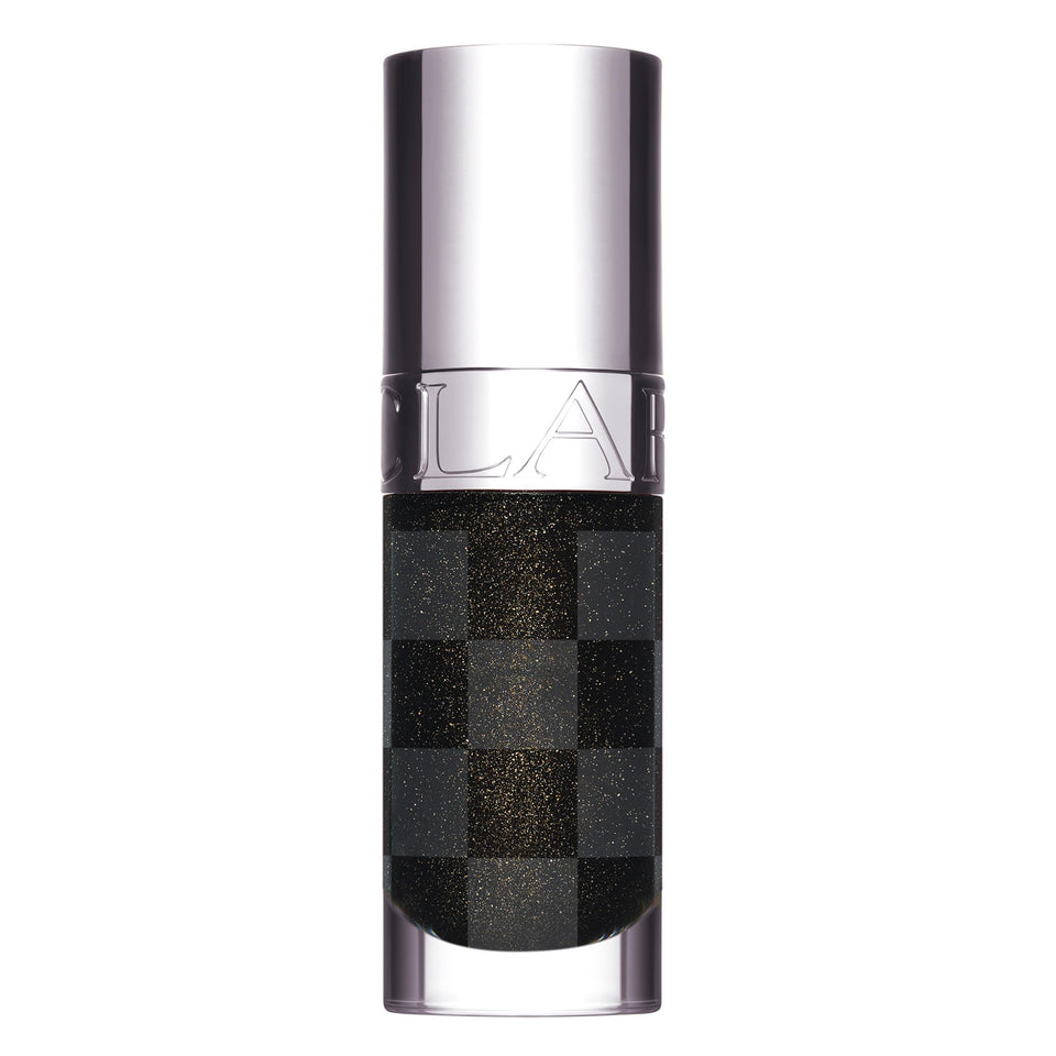 Clarins Lip Comfort Oil provides a glossy swipe with lasting shine
