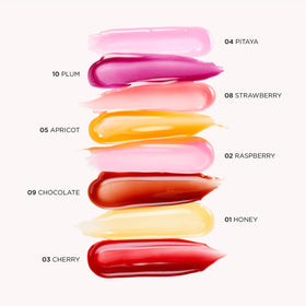 Clarins Lip Comfort Oil glossy finish emphasizing hydration and comfort