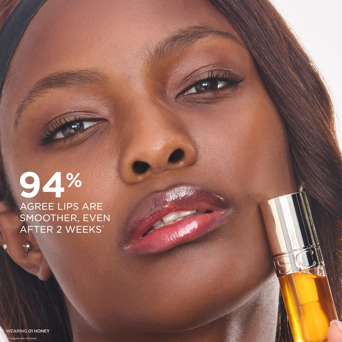 Clarins Lip Comfort Oil overnight treatment delivering soothing nourishment