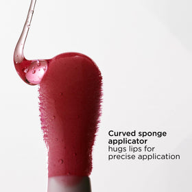 Clarins Lip Comfort Oil priming lips for flawless lipstick