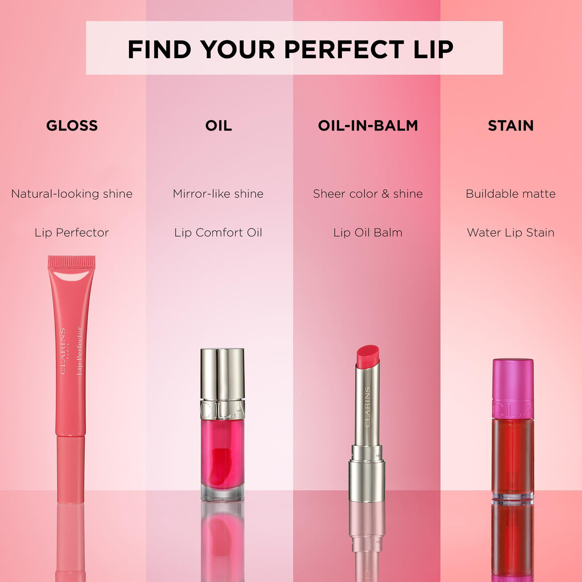 Packaging shot showing Clarins Lip Oil Balm Pitaya branding