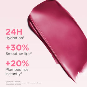 Clarins Lip Oil Balm sheer texture with natural gloss