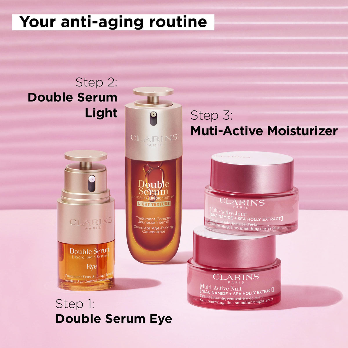 Clarins Moisture barrier closeup illustrating hydrated, resilient skin feel.
