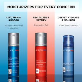 ClarinsMen Super Moisture Balm winter-use ensures comfortable skin in cold weather