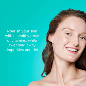 Foamy lather from ClarityRx cleanser highlighting refreshing texture