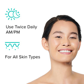 Seaweed extract detail illustrating moisture balance in the cleanser