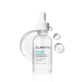 ClarityRx Daily Dose face serum delivers deep hydration for radiant, dewy skin