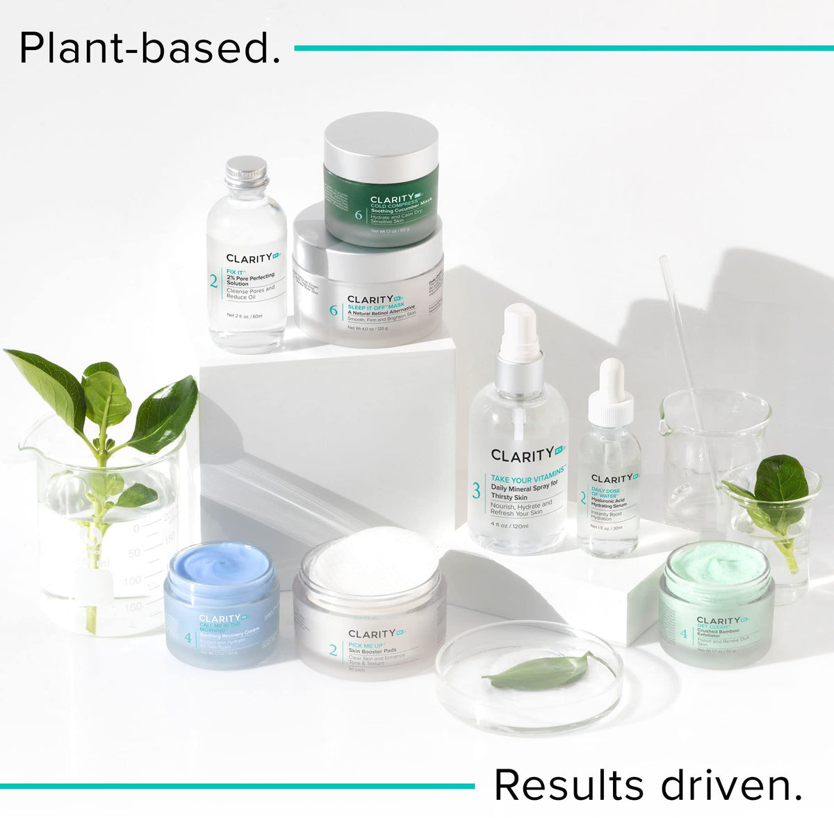 ClarityRx Feel Better moisturizer proudly made in the USA with plant-based ingredients