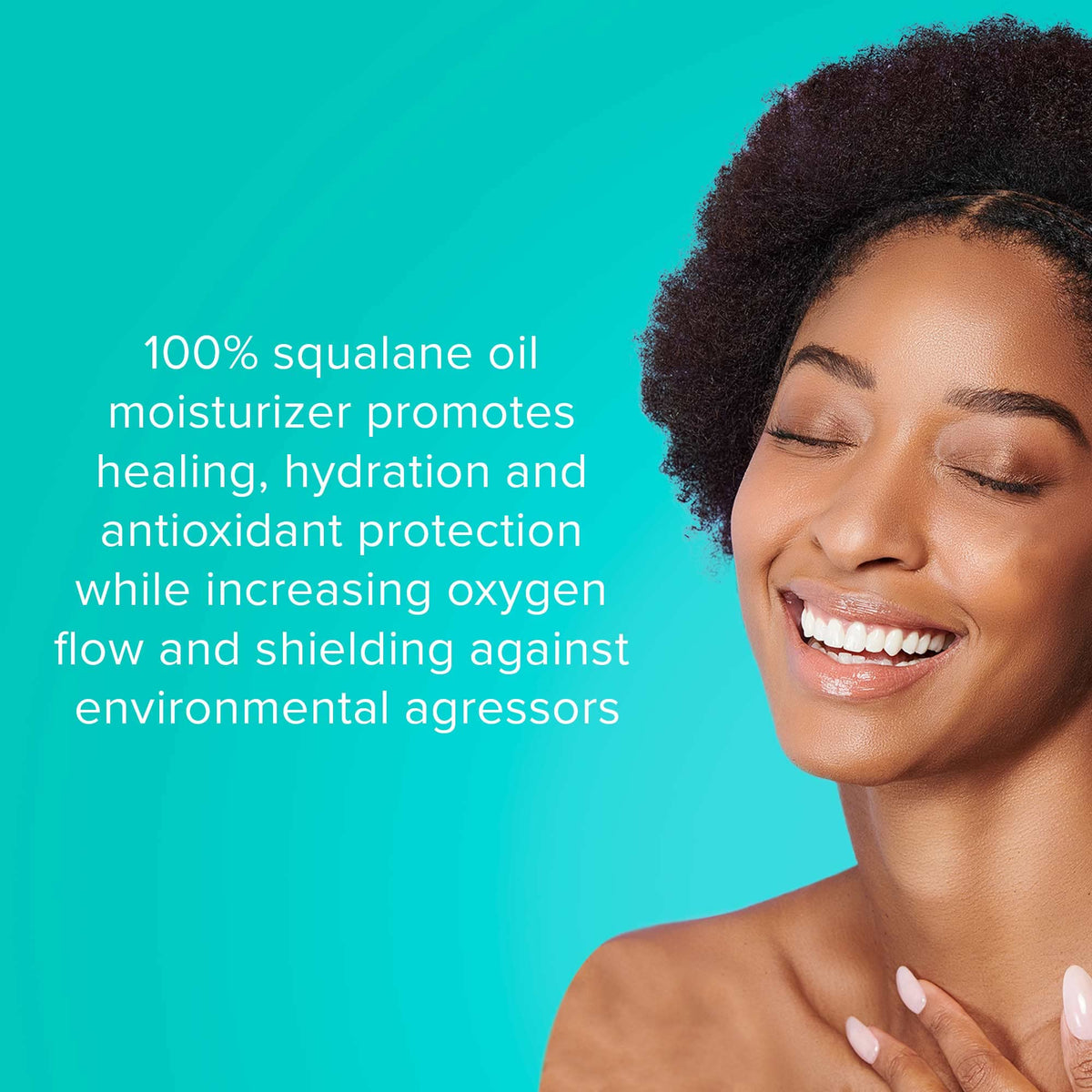 ClarityRx Nourish Your Skin quick absorption texture demonstrates lightweight moisture for dry skin.
