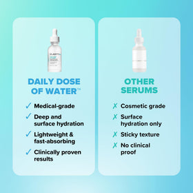 ClarityRx plant-based skincare serum supports healthy-looking skin with gentle hydration