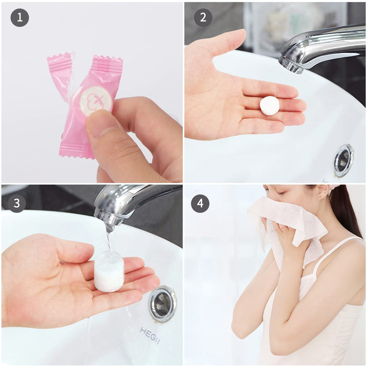 Classycoo towel used in salon cleansing routines.