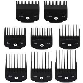 Clasura 8-pcs magnetic clipper guards for 1/32 inch cut, precise and comfortable trims.