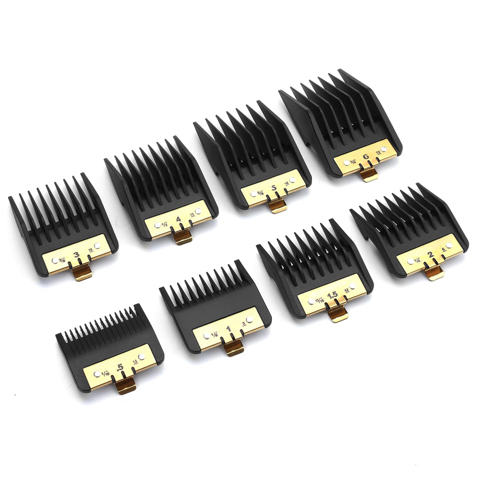 Clasura 8-pack clipper guards for 1/16 inch length; precise detailing