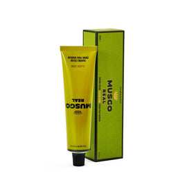 Claus Porto Musgo Real Shaving Cream Classic Scent bottle with rich lather for smooth shave