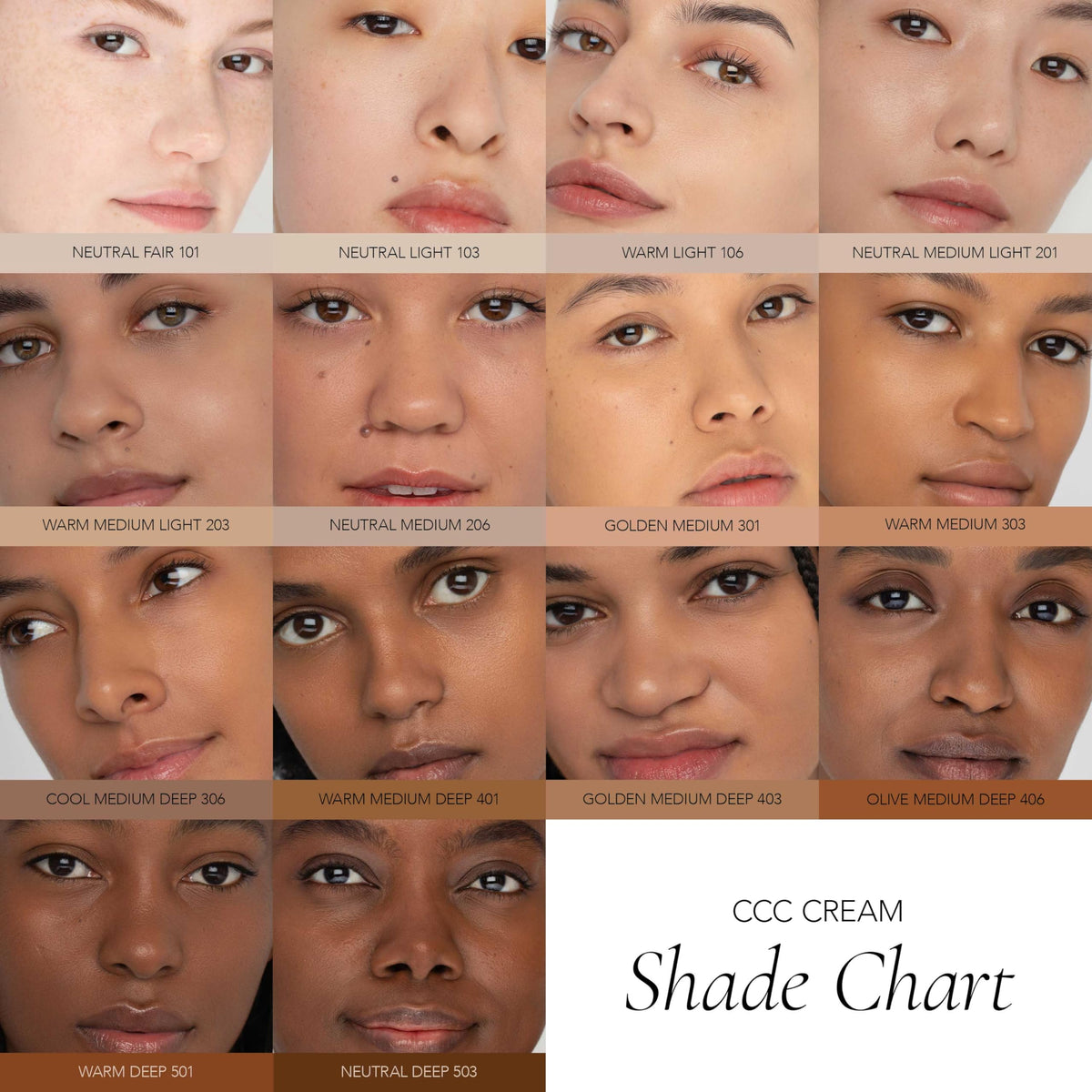 CLE CCC Cream buffed with brush creates a matte, velvety finish