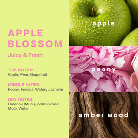 CLEAN CLASSIC Apple Blossom apple-note focus for a crisp scent