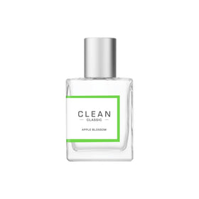 CLEAN CLASSIC Apple Blossom bottle showing fresh apple notes for daily freshness