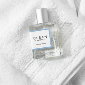 CLEAN Fresh Laundry ingredients info highlights vegan, phthalate-free formula