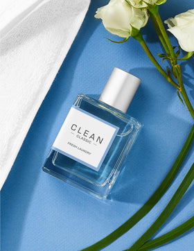 CLEAN Fresh Laundry packaging box in eco-conscious packaging