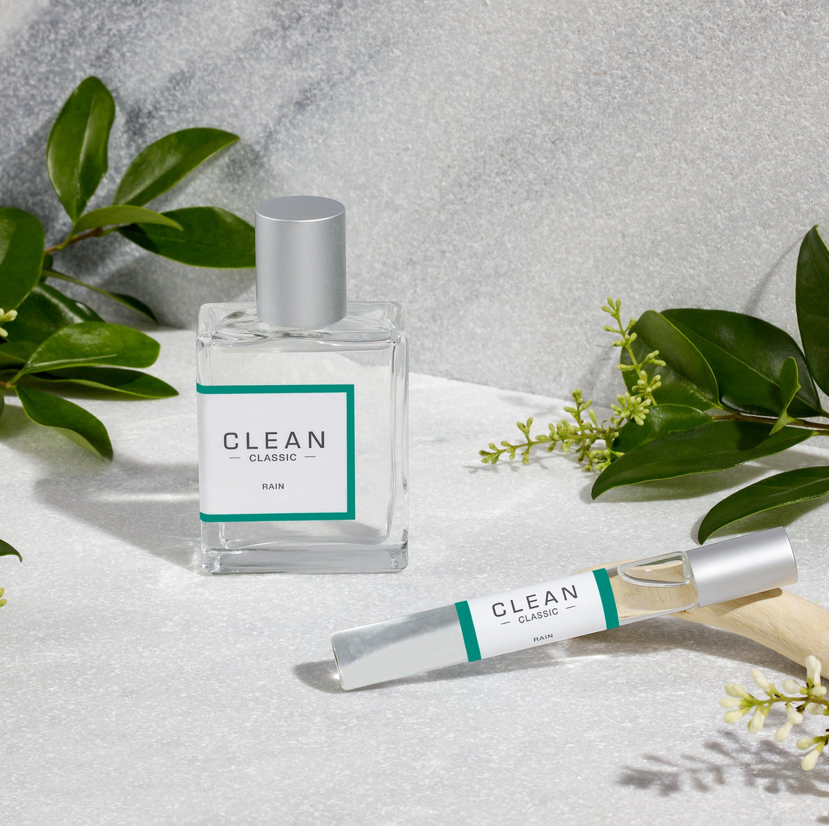 Clean Classic Rain wooden box detail hints at premium presentation.