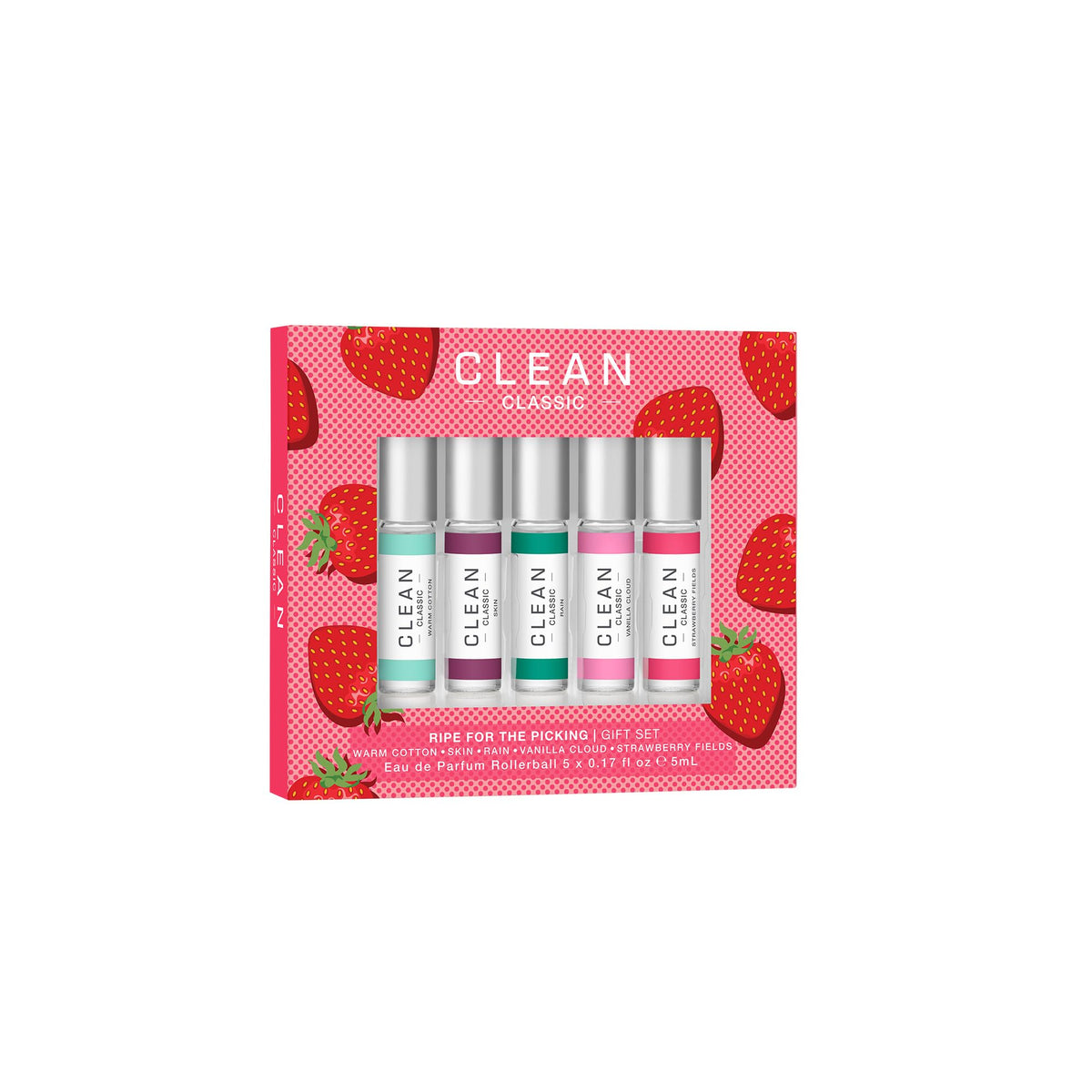 CLEAN CLASSIC Warm Cotton bottle, fresh daily scent for on-the-go use.