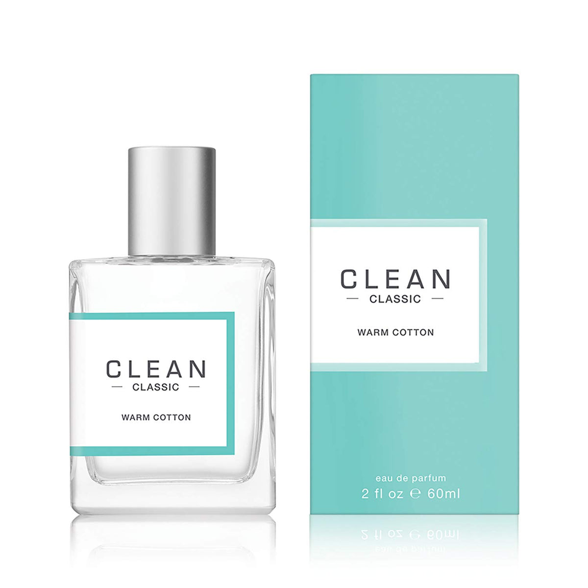 CLEAN Warm Cotton cap captures the light citrus and airy floral notes