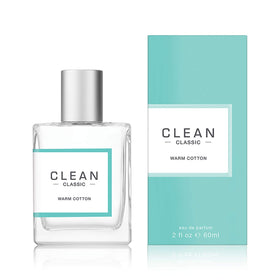CLEAN Warm Cotton cap captures the light citrus and airy floral notes