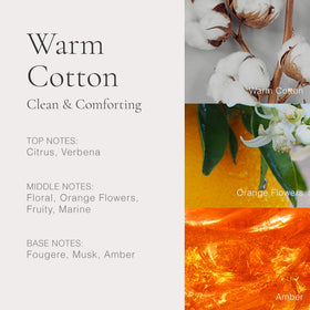 OPEN gift box of CLEAN CLASSIC Warm Cotton Duo for gifting
