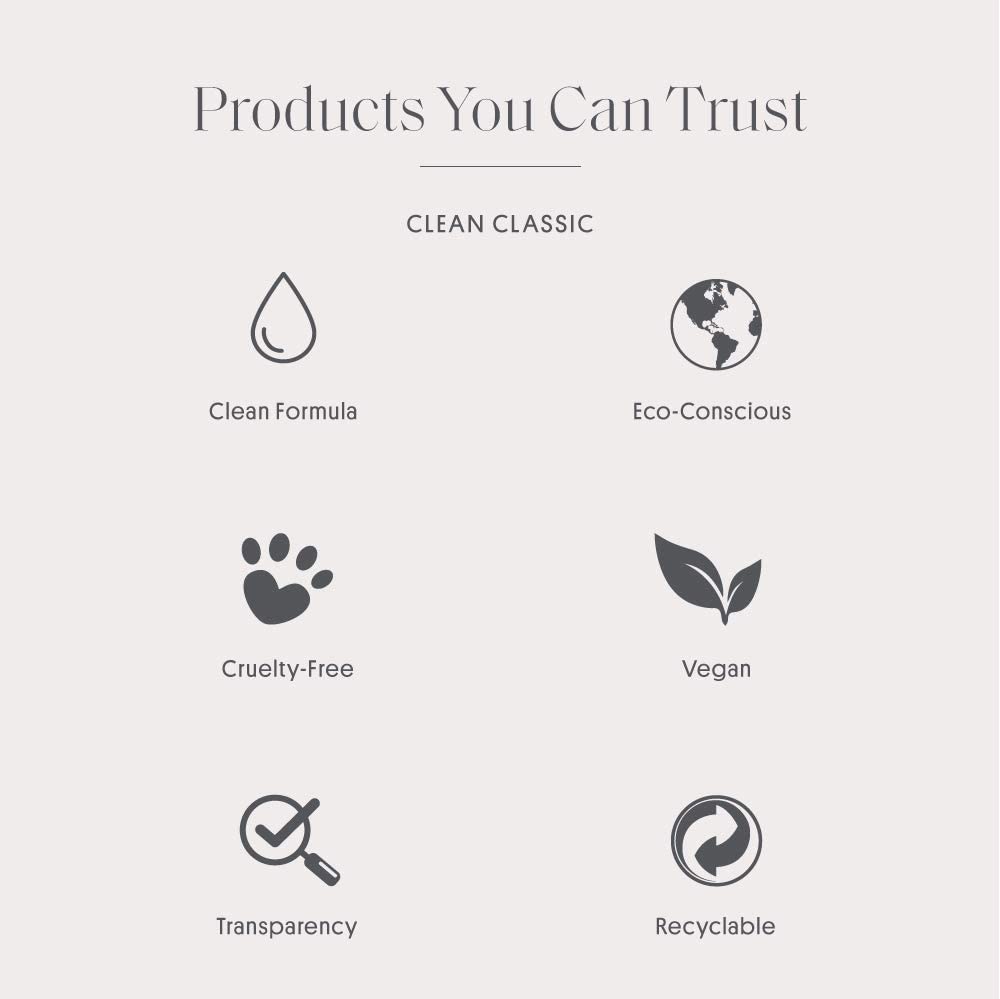 CLEAN Classic Warm Cotton packaging highlights eco-conscious cruelty-free promise