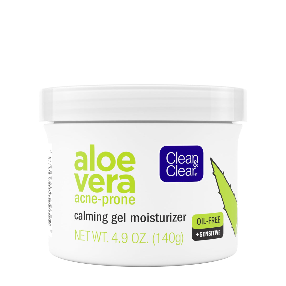 Gel texture close-up showing non-irritating formula for sensitive skin.