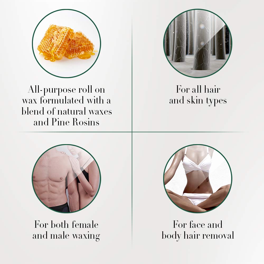 Clean + Easy epilating cloth strips for clean hair removal.