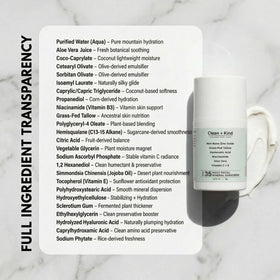 Clean Kind Daily Face Sunscreen SPF 35 under makeup for seamless base