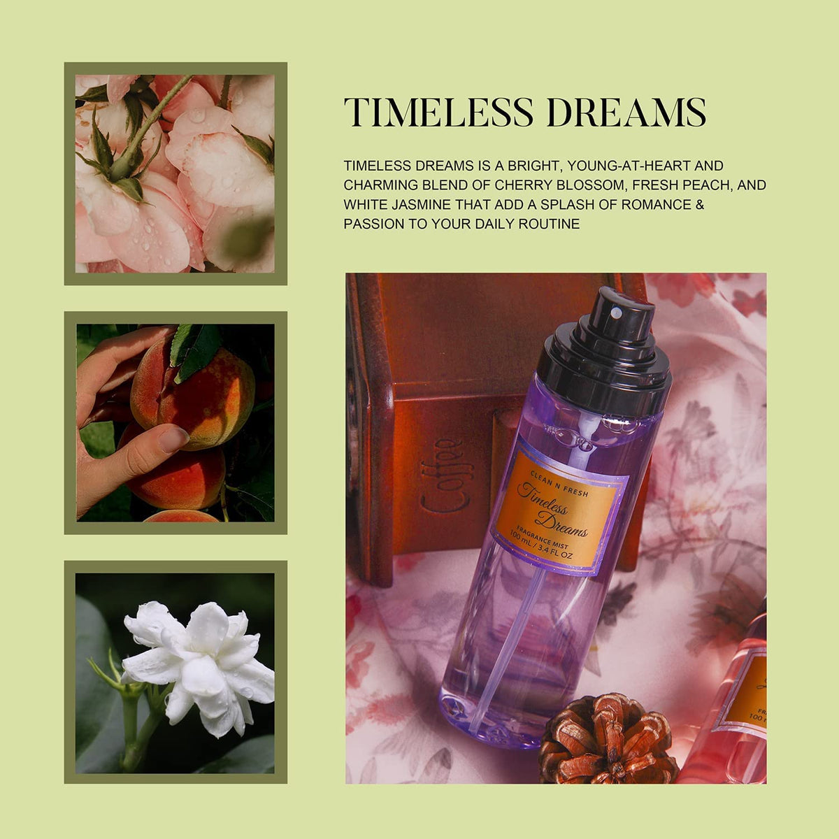Clean-n-Fresh fragrance sets 3-pack viewed as gift-ready set