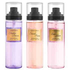 Clean-n-Fresh Timeless Dreams bottle close-up for everyday romance