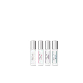 CLEAN RESERVE travel spray kit offers four scents for sampling.