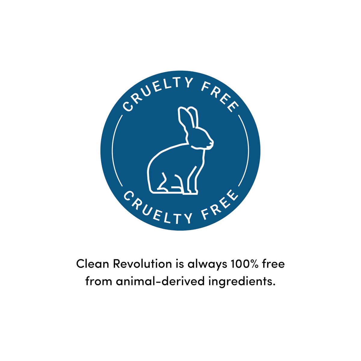Clean Revolution fragrance-free hand soap bottle emphasizes a scent-free formula for sensitive skin