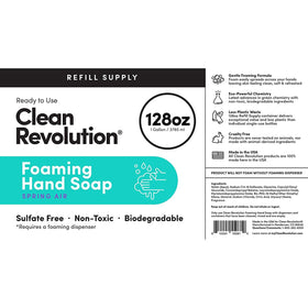 Clean Revolution ready-to-use formula enables quick setup and refills