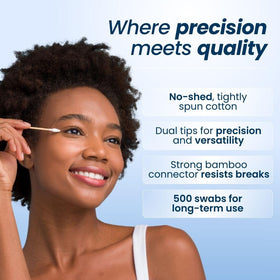Clean Skin Club Clean Swabs biodegradable materials for eco-friendly routines.