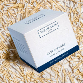 Clean Skin Club Clean Swabs sturdy bamboo connector resists bending.