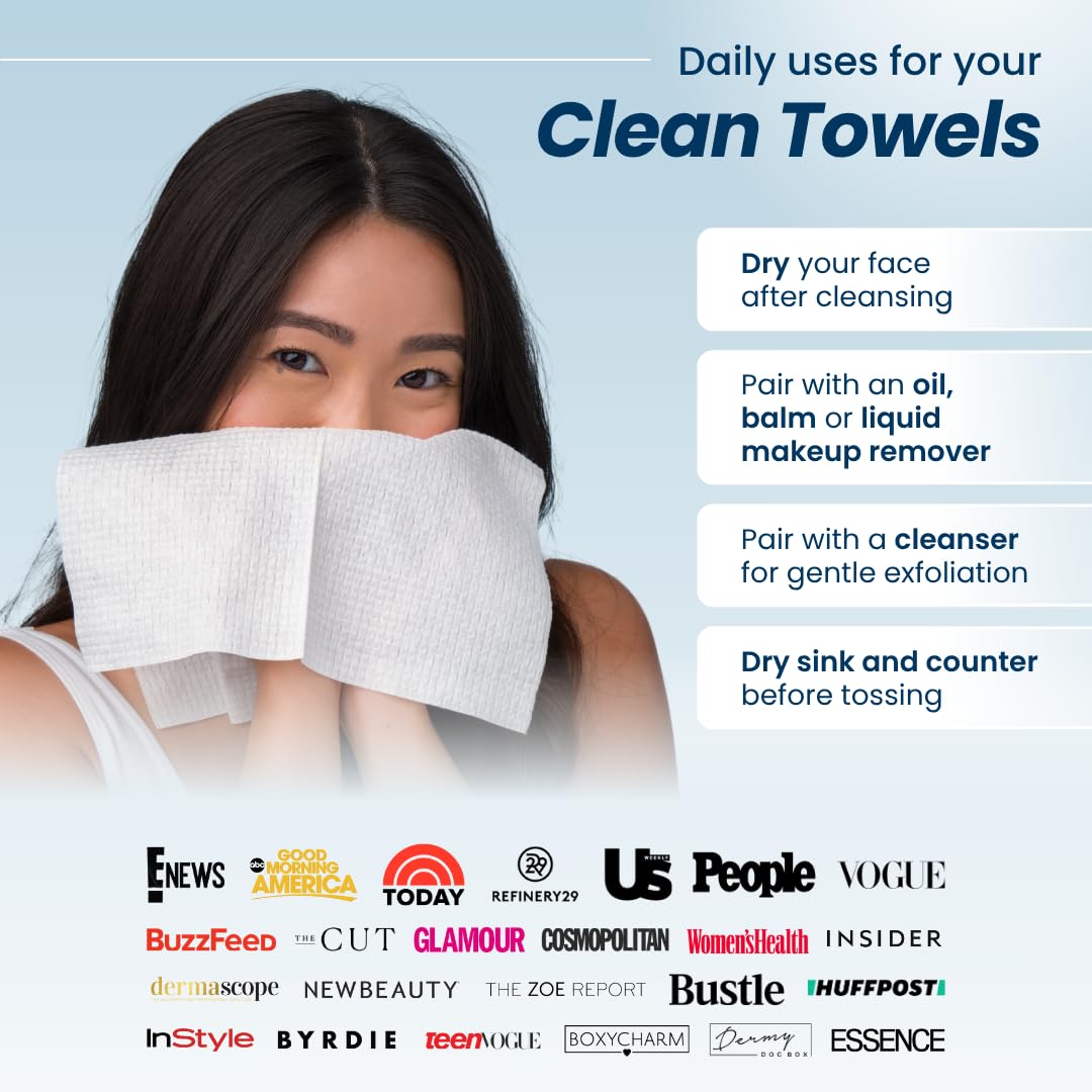 Eczema Association Accepted Clean Towels suitable for sensitive skin.