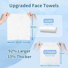 Clean Skin Towel vegan towels provide cruelty-free, convenient disposables.