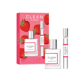 Clean Strawberry Fields travel-size bottle ideal for on-the-go scent refresh.