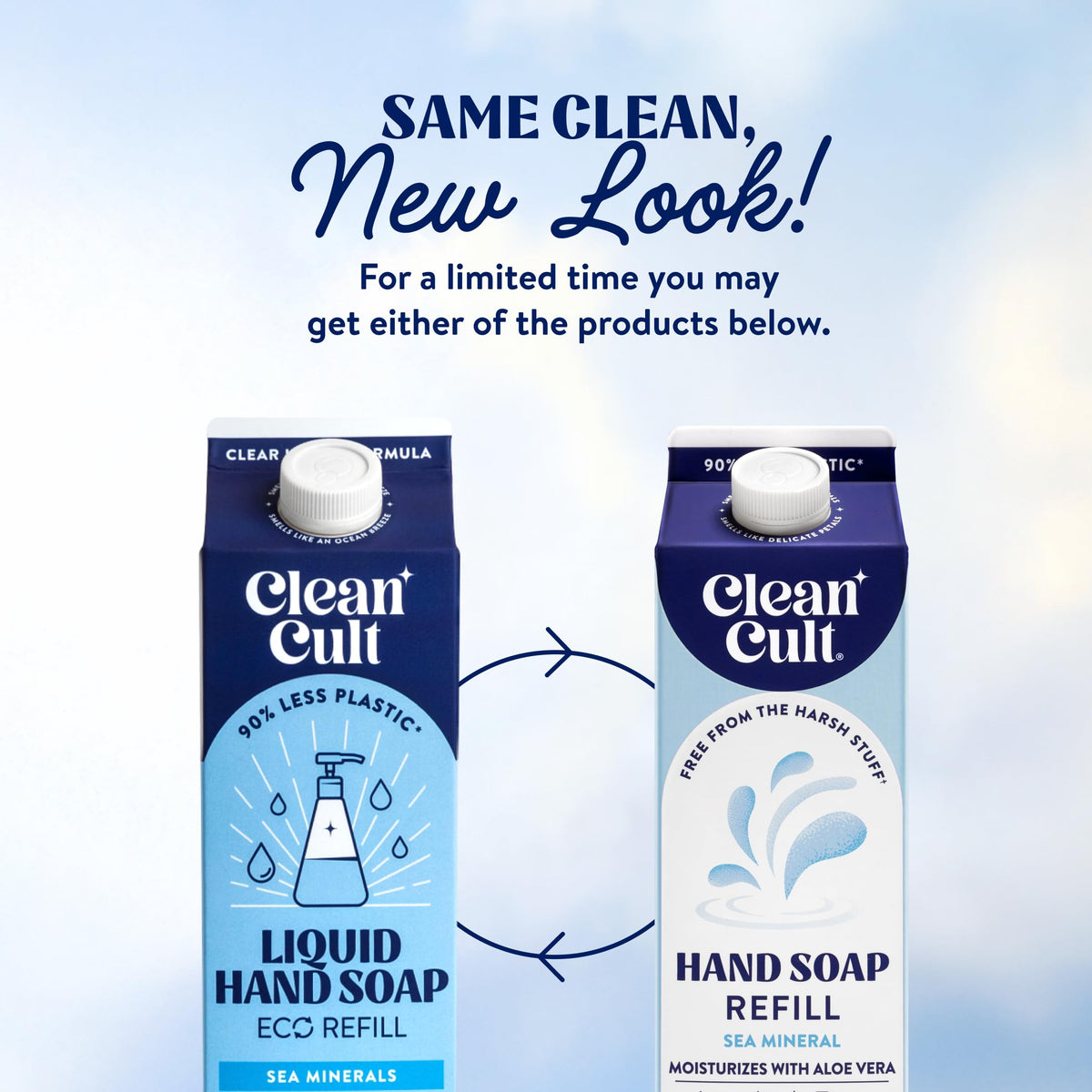 Cleancult premium fragrance series hints at uplifting scents while washing.