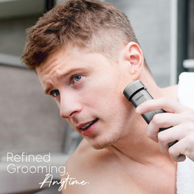 CLEANCUT ES412 underarms use promotes clean, nick-free shaving with ergonomic design.