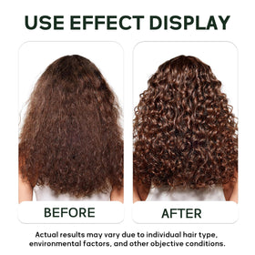 CLEANFULL color-treated hair after treatment shows improved manageability