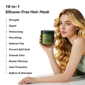 CLEANFULL packaging box highlights vegan and clean beauty principles