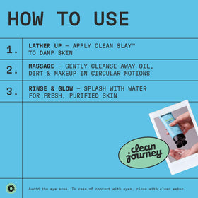 Witch hazel in Cleanjourney cleanser for pore tightening and soothing feel