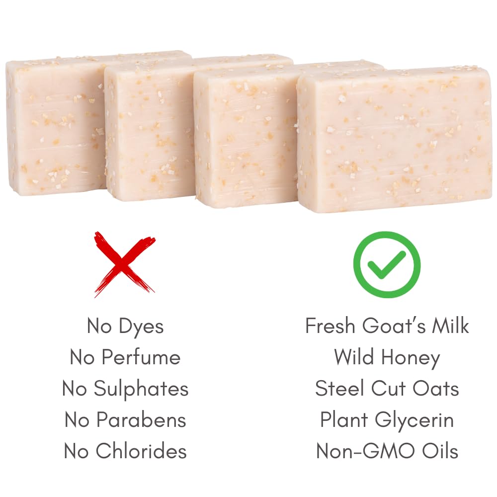 Cleanse Oatmeal Soap Bar for all ages and skin types