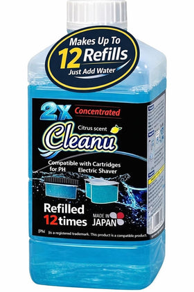 Cleanu 1L bottle ready for extended refills with a citrus fragrance